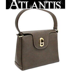Gucci Leather Handbag GG Brown